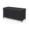Indoor Outdoor 85 Gallon Storage Container with Waterproof Liner and Universal Wheels